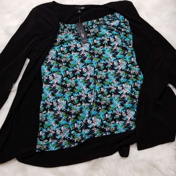 East 5TH Cardigan and blouse attached, Size PXL - Picture 6 of 8